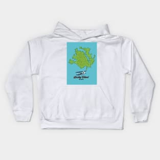 Russky Island Russia Kids Hoodie